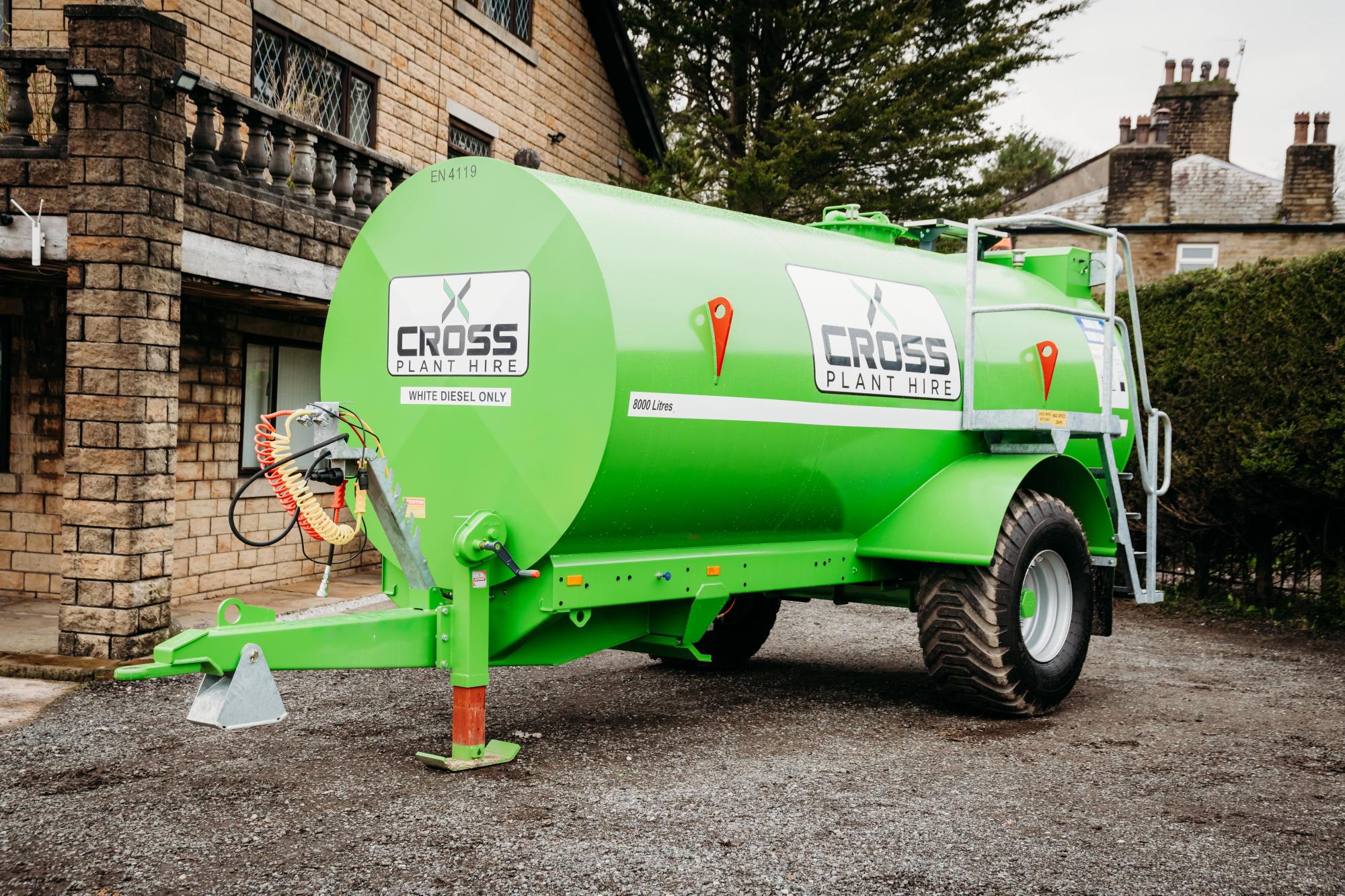 8000 1000L Split Site Tow Fuel AdBlue Bowser
